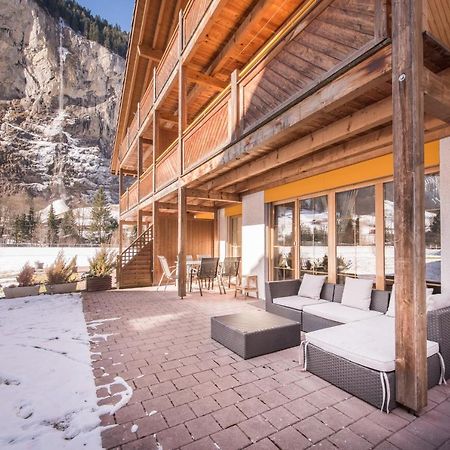 Ferienwohnung Luterbach Lauterbrunnen Exterior foto