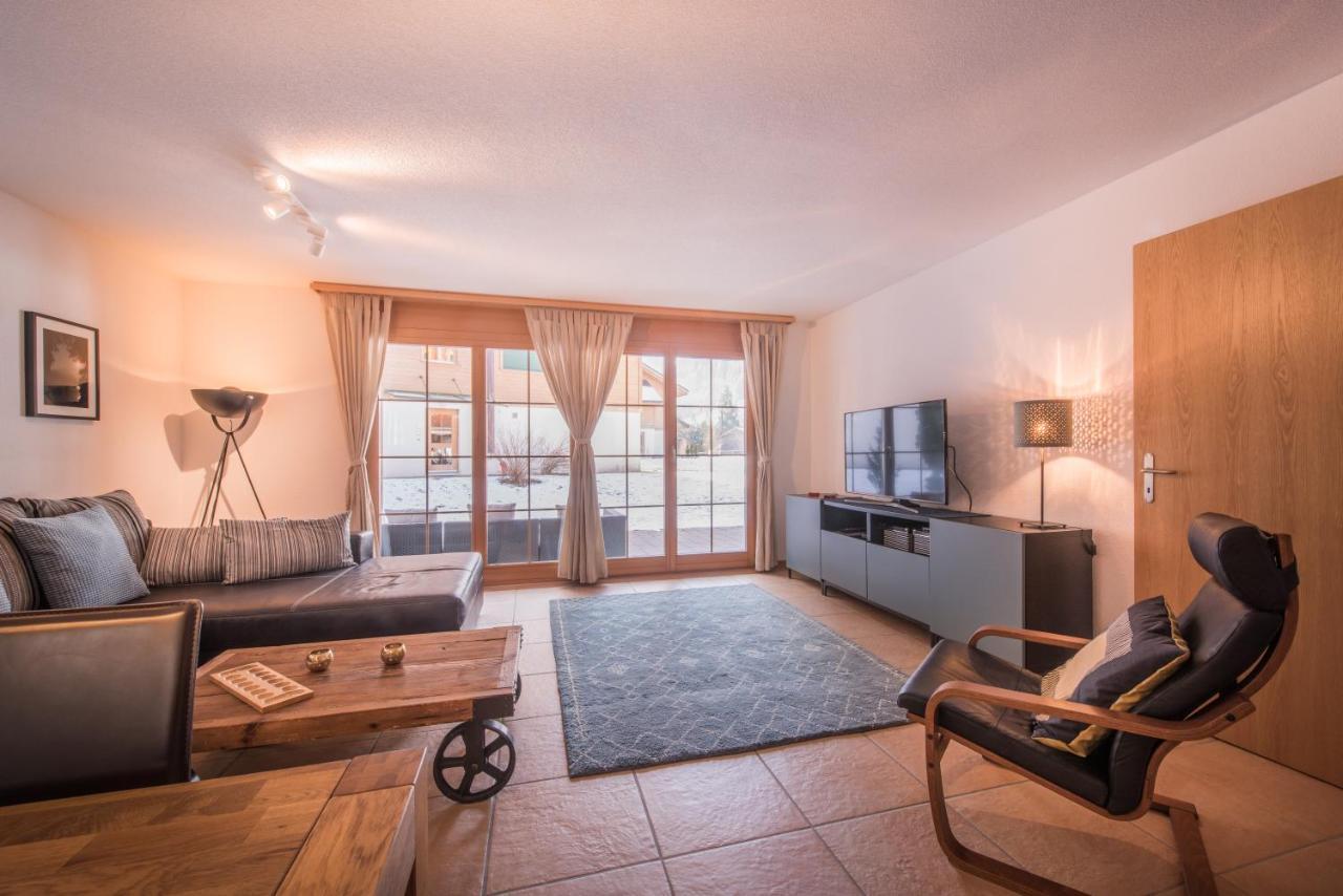 Ferienwohnung Luterbach Lauterbrunnen Exterior foto