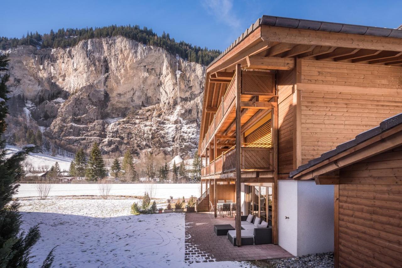 Ferienwohnung Luterbach Lauterbrunnen Exterior foto